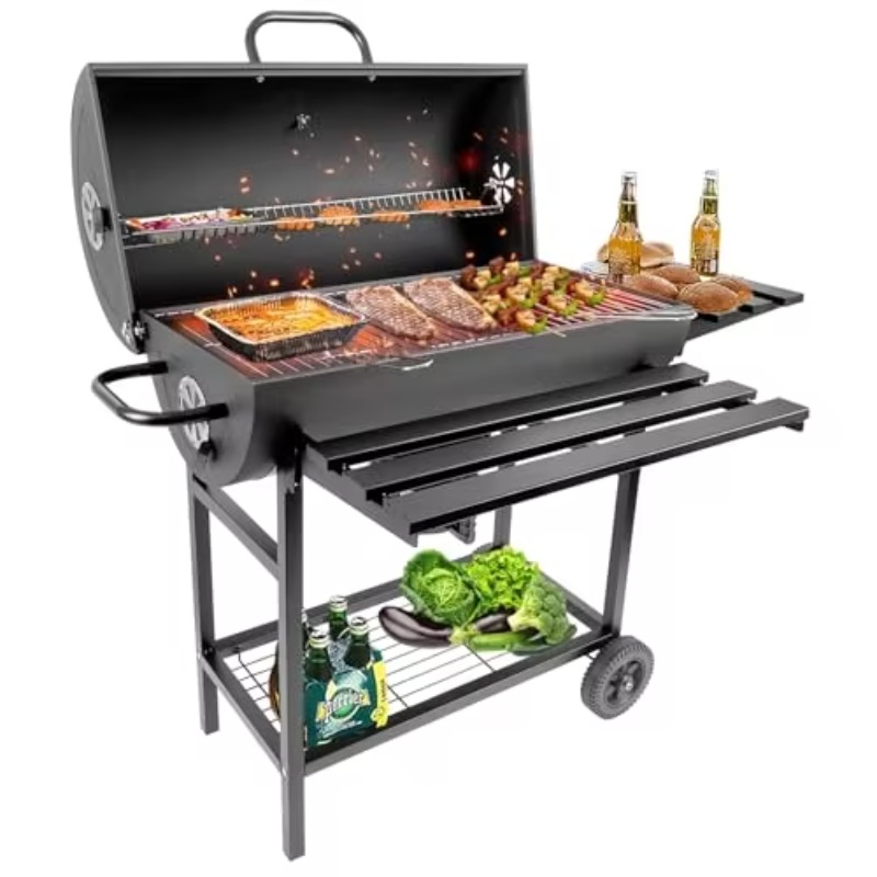 Electric Smoker Bbq - Grelha de churrasco de ferro sem