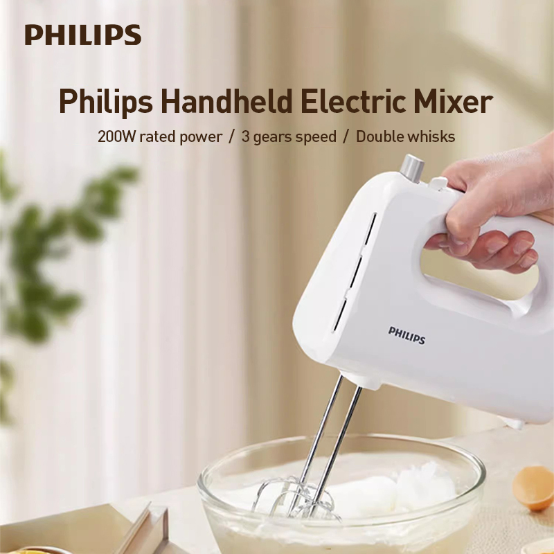 Kitchen Appliances Electronics - Batedor de ovos elétrico portátil Philips,