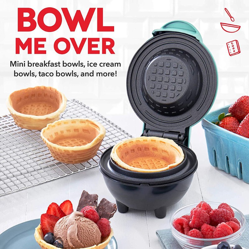 Ice Cream Maker Electric - [DIA DE PROMOÇÃO] Máquina Elétrica de