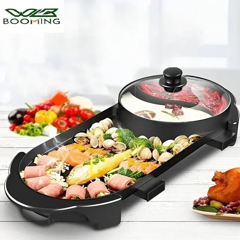Raclette Grill Table - Panela elétrica para churrasco 2200W 2