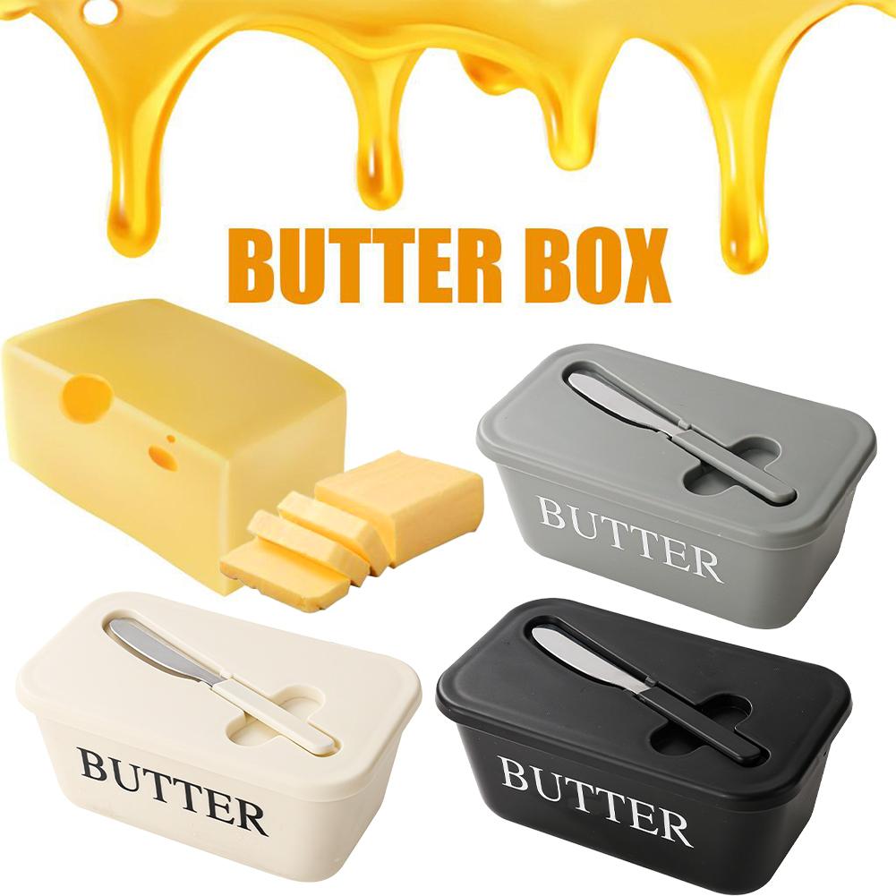 Kitchen Appliances Organizer - Manteigueira de PP com Tampa e
