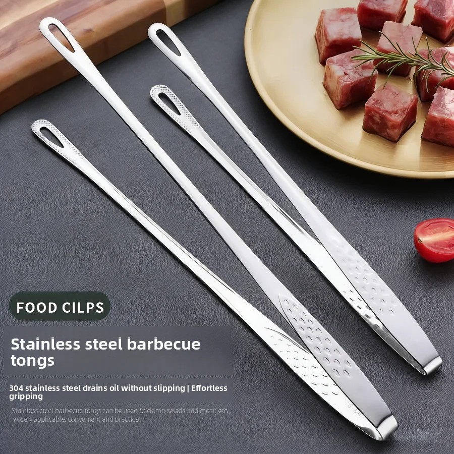 Kitchen Appliances And Utensils - Pinças de Cozinha em Aço Inoxidável