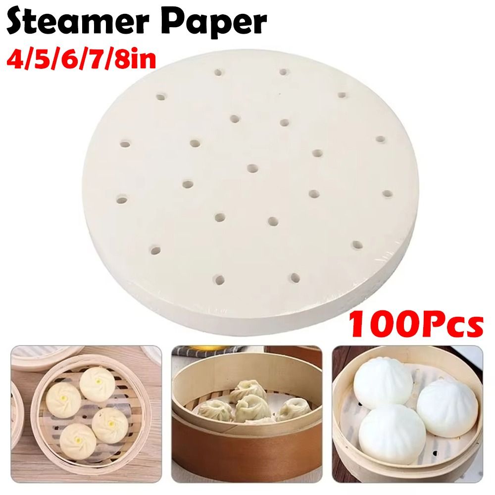 Kitchen Appliances For Restaurant - 100 pçs papel cozido no vapor