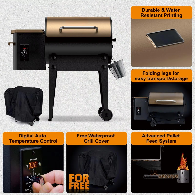 Churrasqueira Portátil Dobráve - Electric Smoker Bbq avaliação e preço