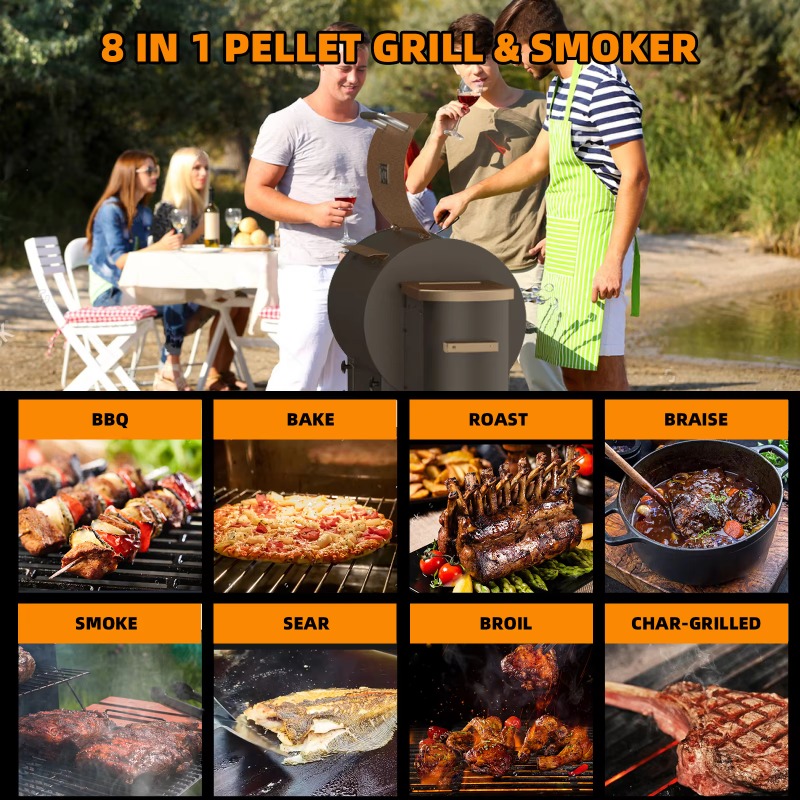 Churrasqueira Portátil Dobráve - Electric Smoker Bbq avaliação e preço