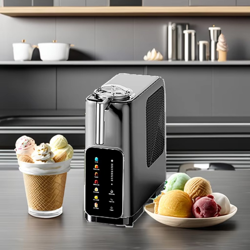Nova Máquina Popular de Sorvet - Ice Cream Maker Electric avaliação e preço