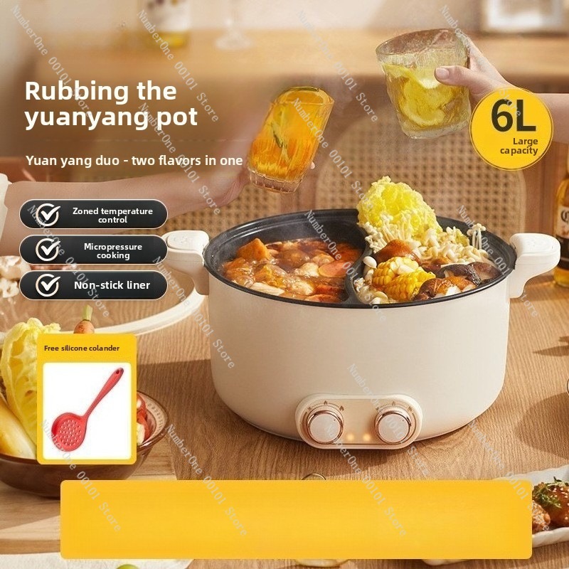 Panela Elétrica Dupla 6L 8L Mu - Hot Pot Electric avaliação e preço