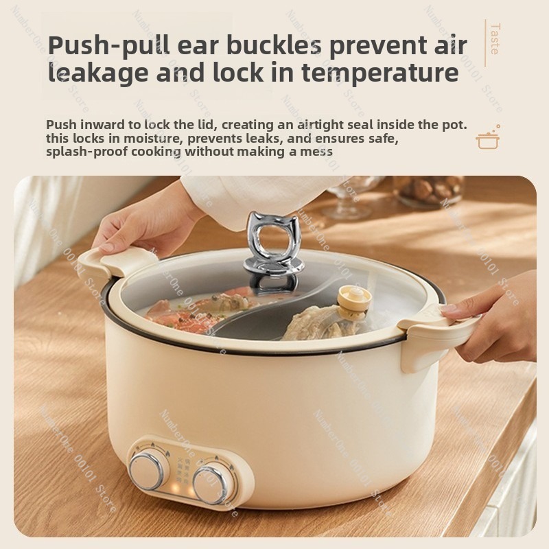Panela Elétrica Dupla 6L 8L Mu - Hot Pot Electric avaliação e preço