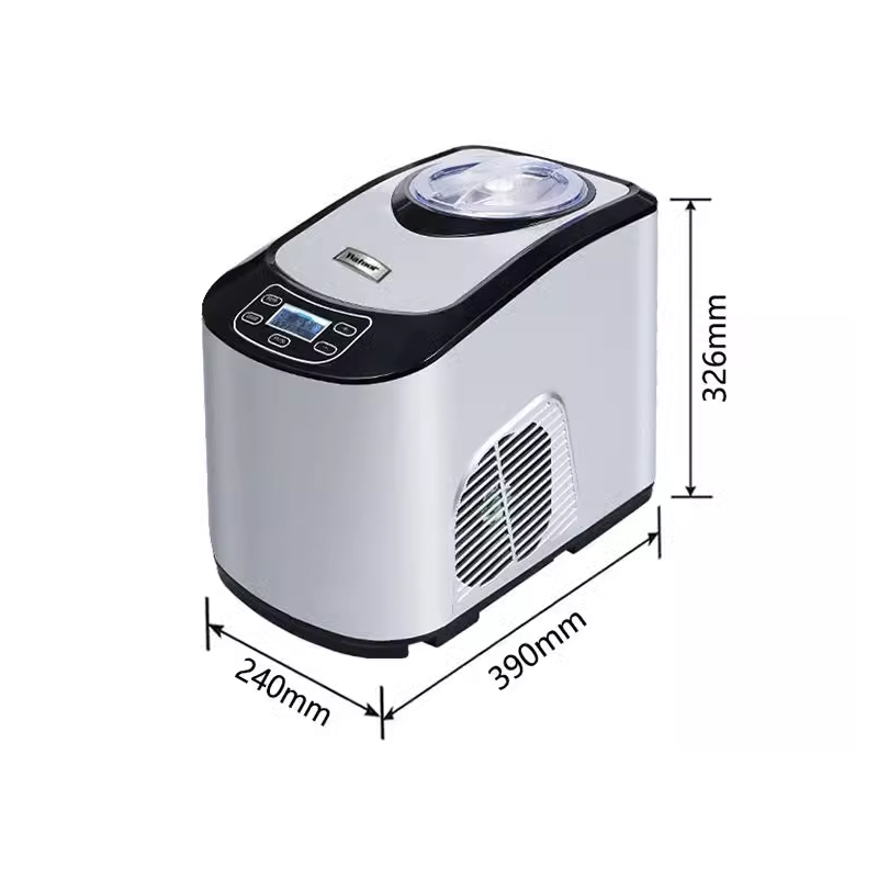 Máquina de sorvete, compressor - Ice Cream Maker Electric avaliação e preço