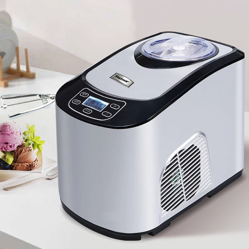 Máquina de sorvete, compressor - Ice Cream Maker Electric avaliação e preço
