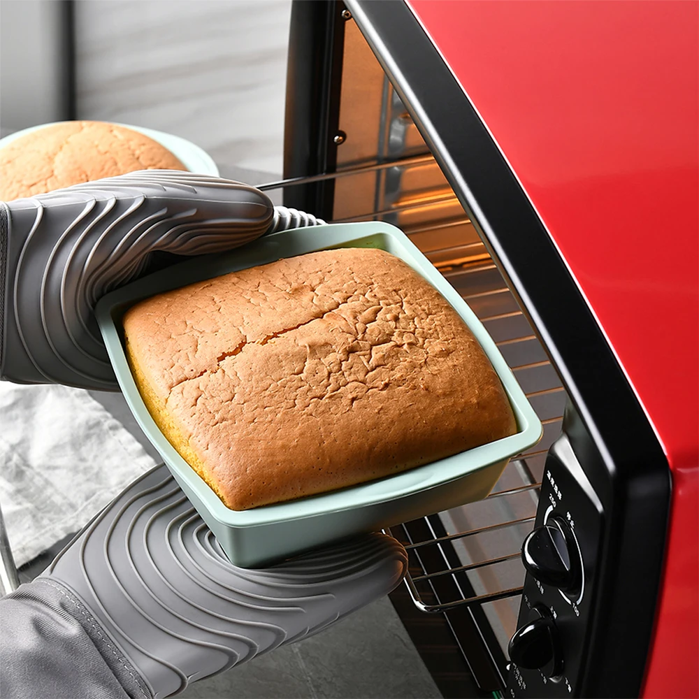 Molde de bolo quadrado de sili - Kitchen Appliances Packages avaliação e preço