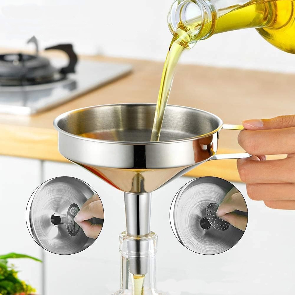 Funil de Aço Inoxidável com Bo - Kitchen Appliances Packages avaliação e preço