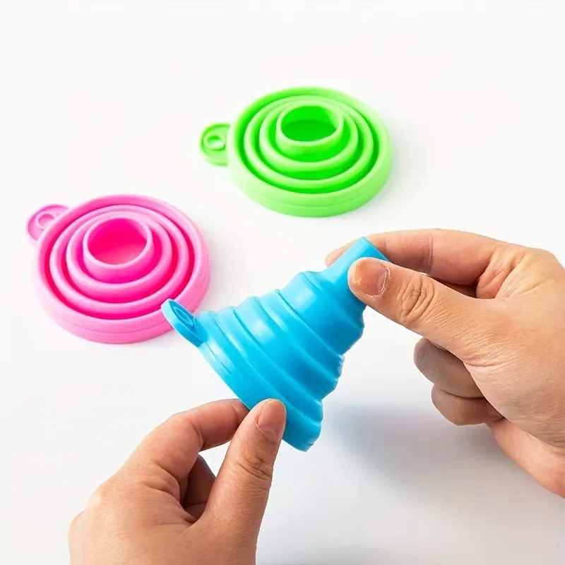 Funil dobrável de silicone mul - Kitchen Appliances And Utensils avaliação e preço