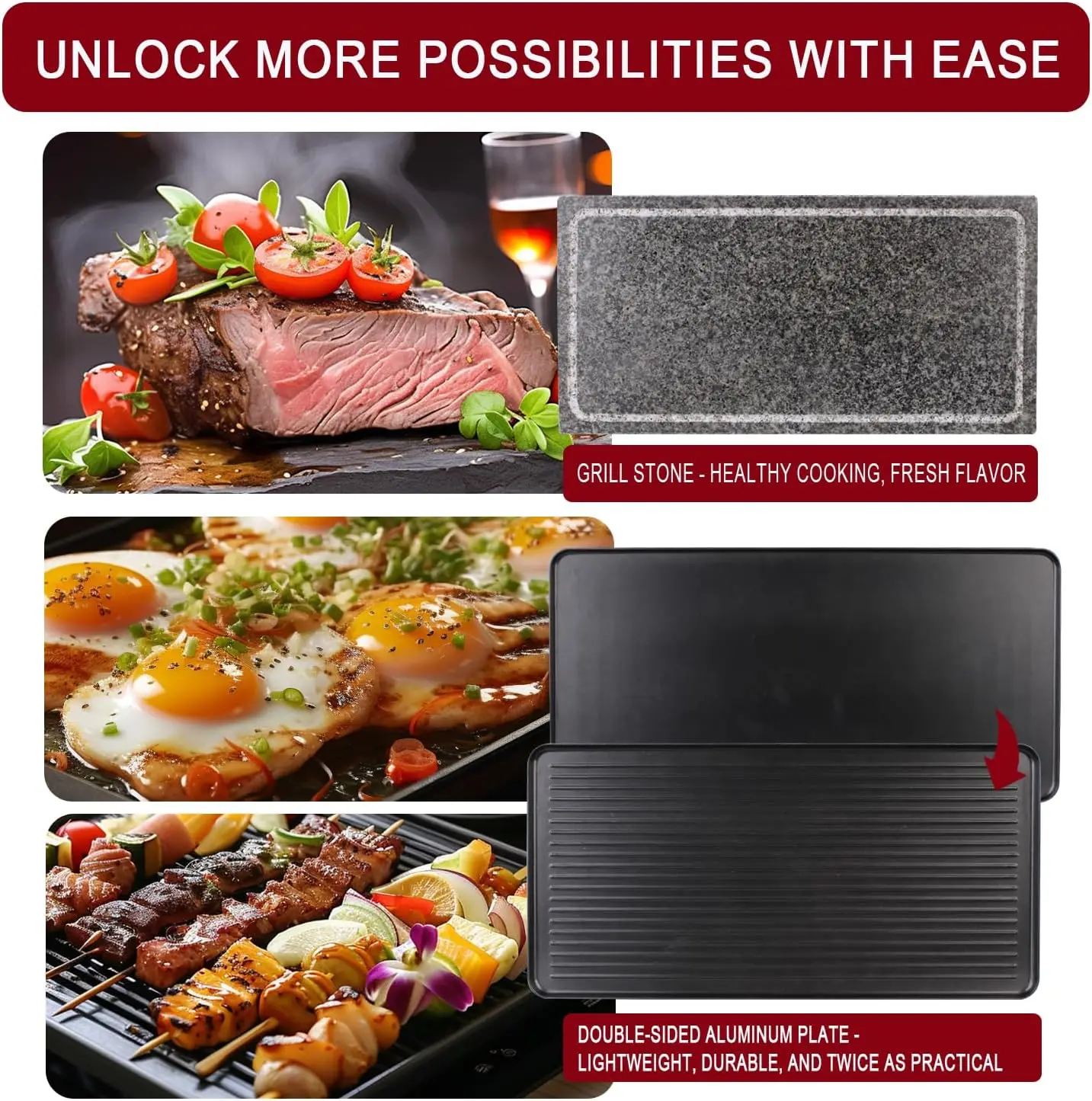 Churrasqueira Elétrica Raclett - Raclette Grill Table avaliação e preço