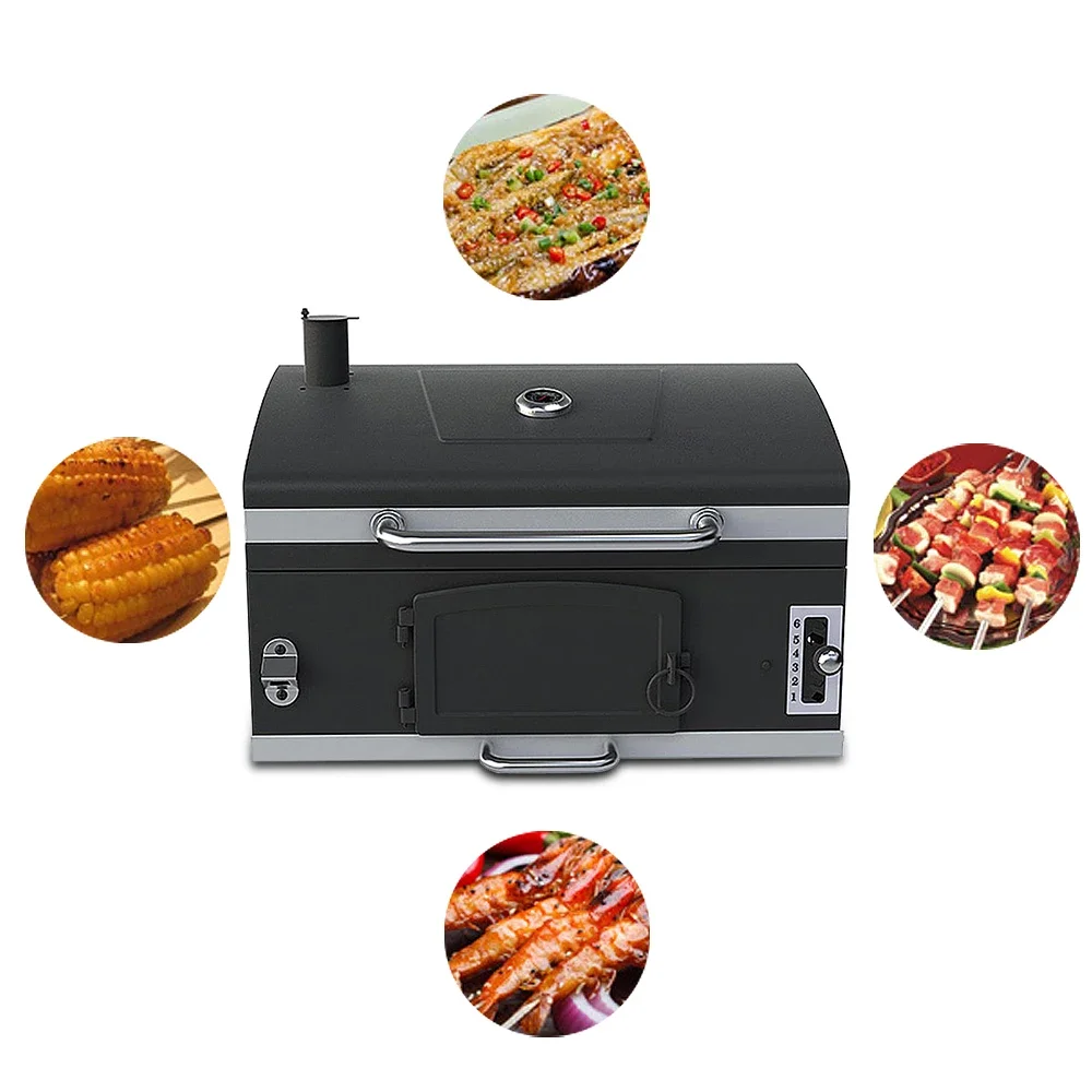 Churrasqueira Rotativa Comerci - Electric Smoker Bbq avaliação e preço