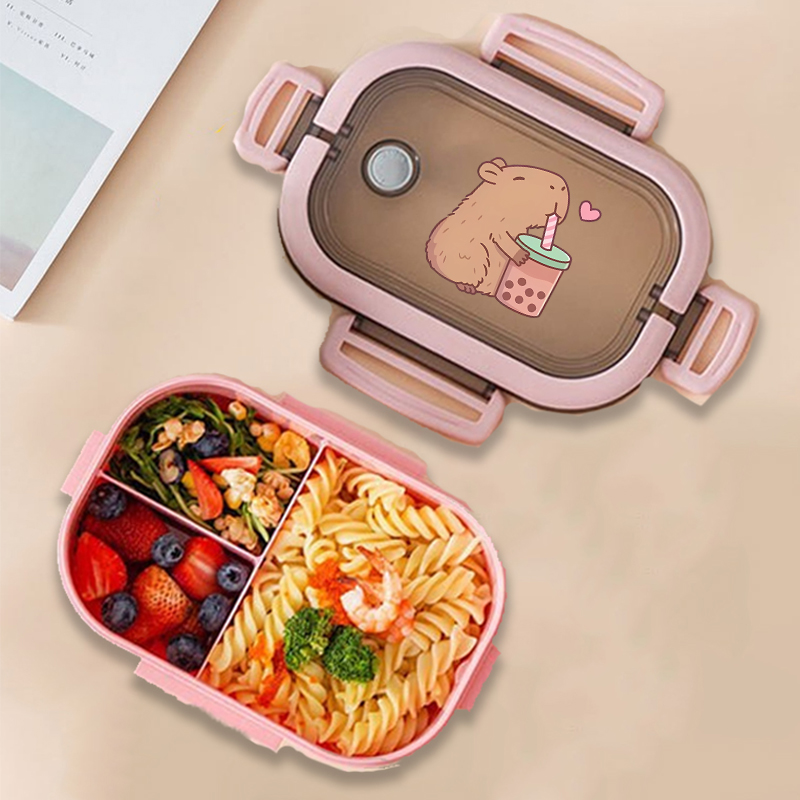 Capivara bento lancheira anime - Kitchen Appliances Organizer avaliação e preço