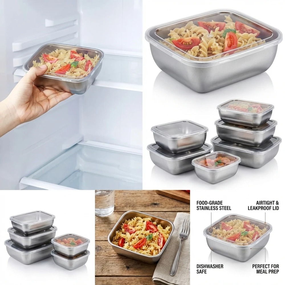 Conjunto de 6 Recipientes de A - Kitchen Appliances Organizer avaliação e preço