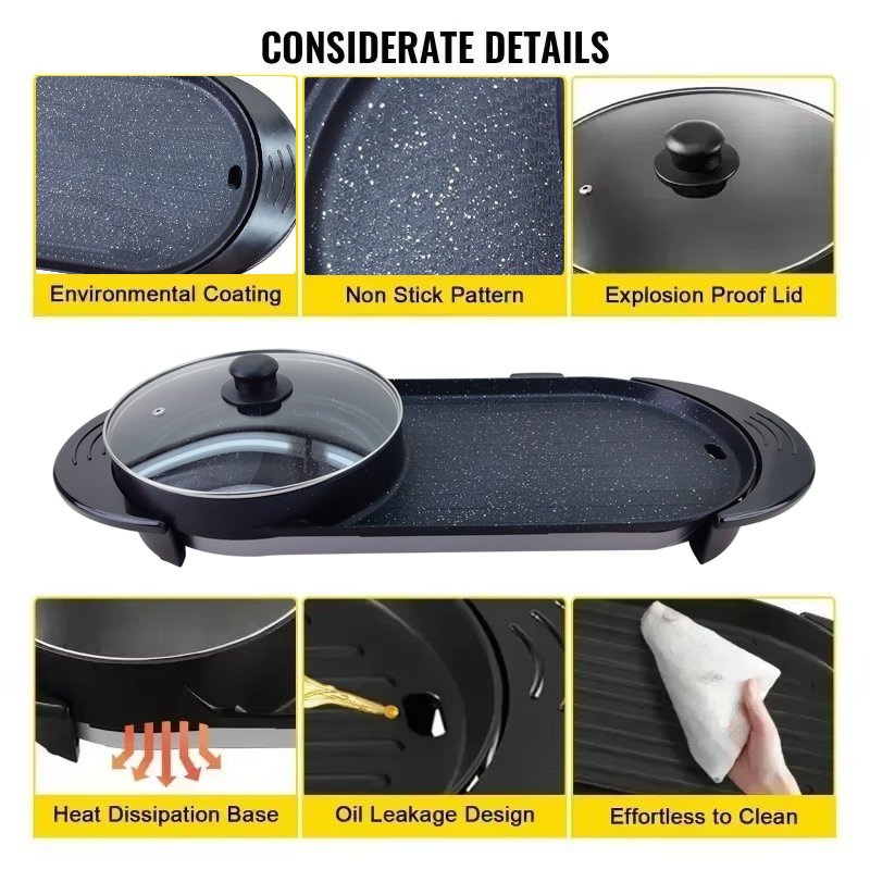 Panela elétrica para churrasco - Raclette Grill Table avaliação e preço