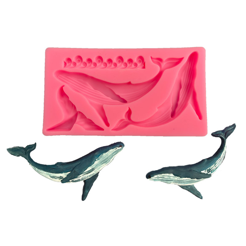 Diy baleia silicone molde ocea - Kitchen Appliances Packages avaliação e preço