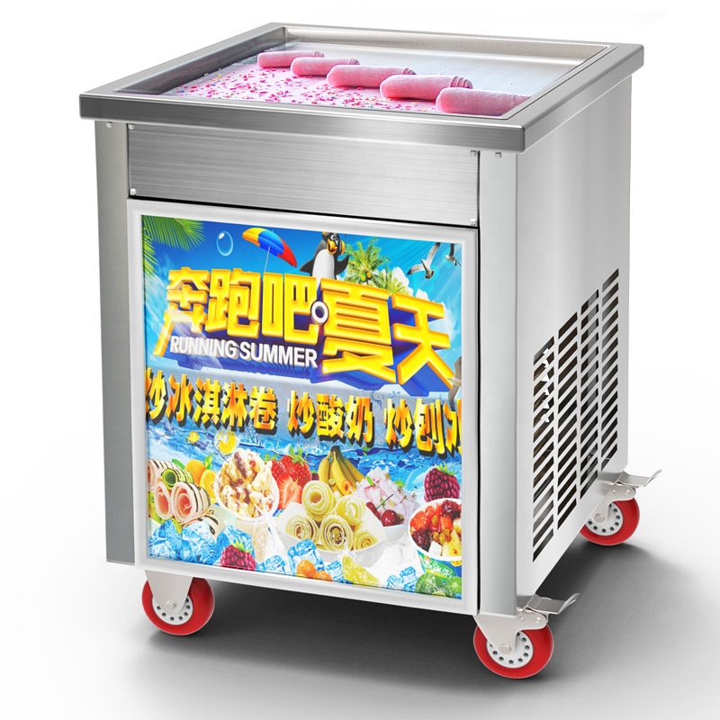 Fritar máquina de gelo comerci - Ice Cream Maker Electric avaliação e preço