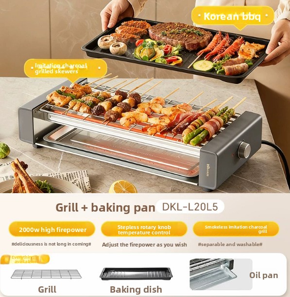 Churrasqueira Elétrica Sem Fum - Raclette Grill Table avaliação e preço